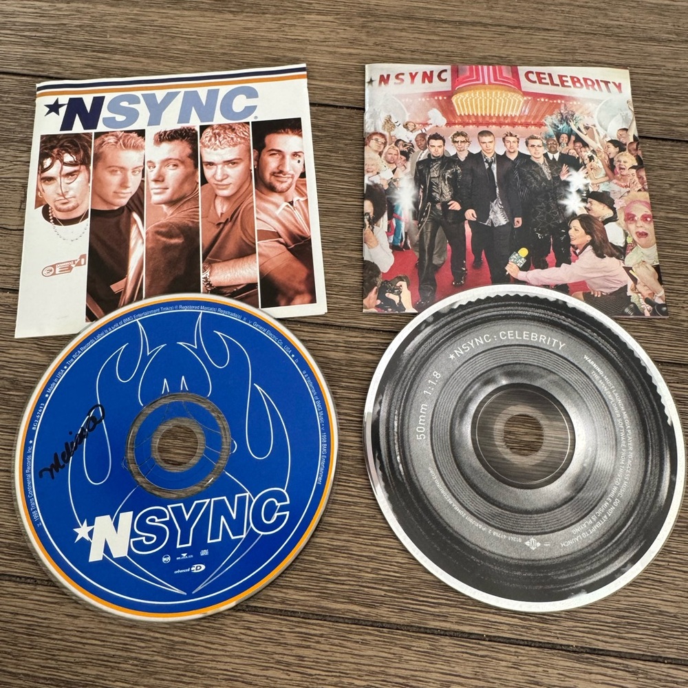 Celebrity CD Album - Blue and Silver